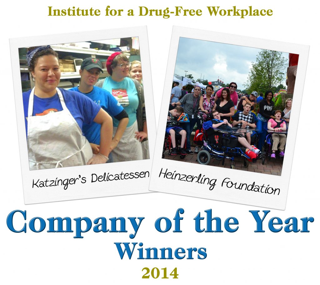 Institute for a Drug-Free Workplace - Company of the Year Winners - 2014